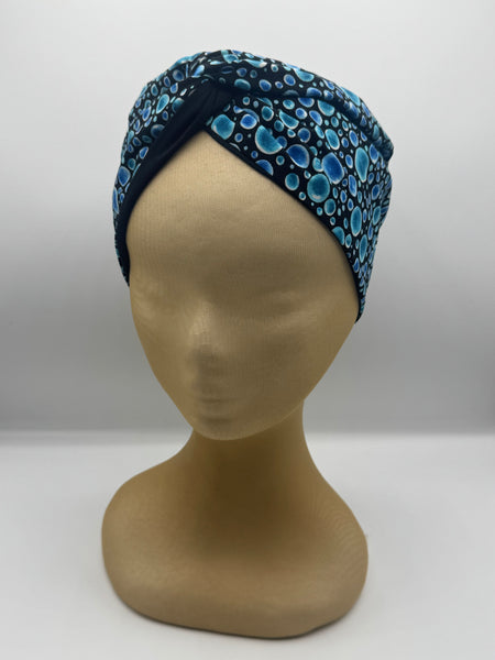Ocean Bubbles - wired reversible headband