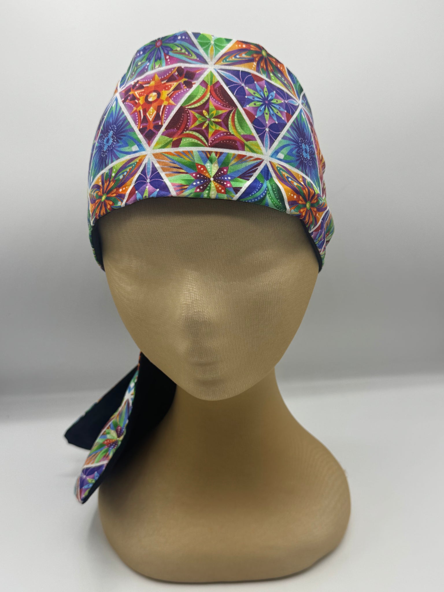 Kaleidoscope Dream Mandala  - wired reversible headband