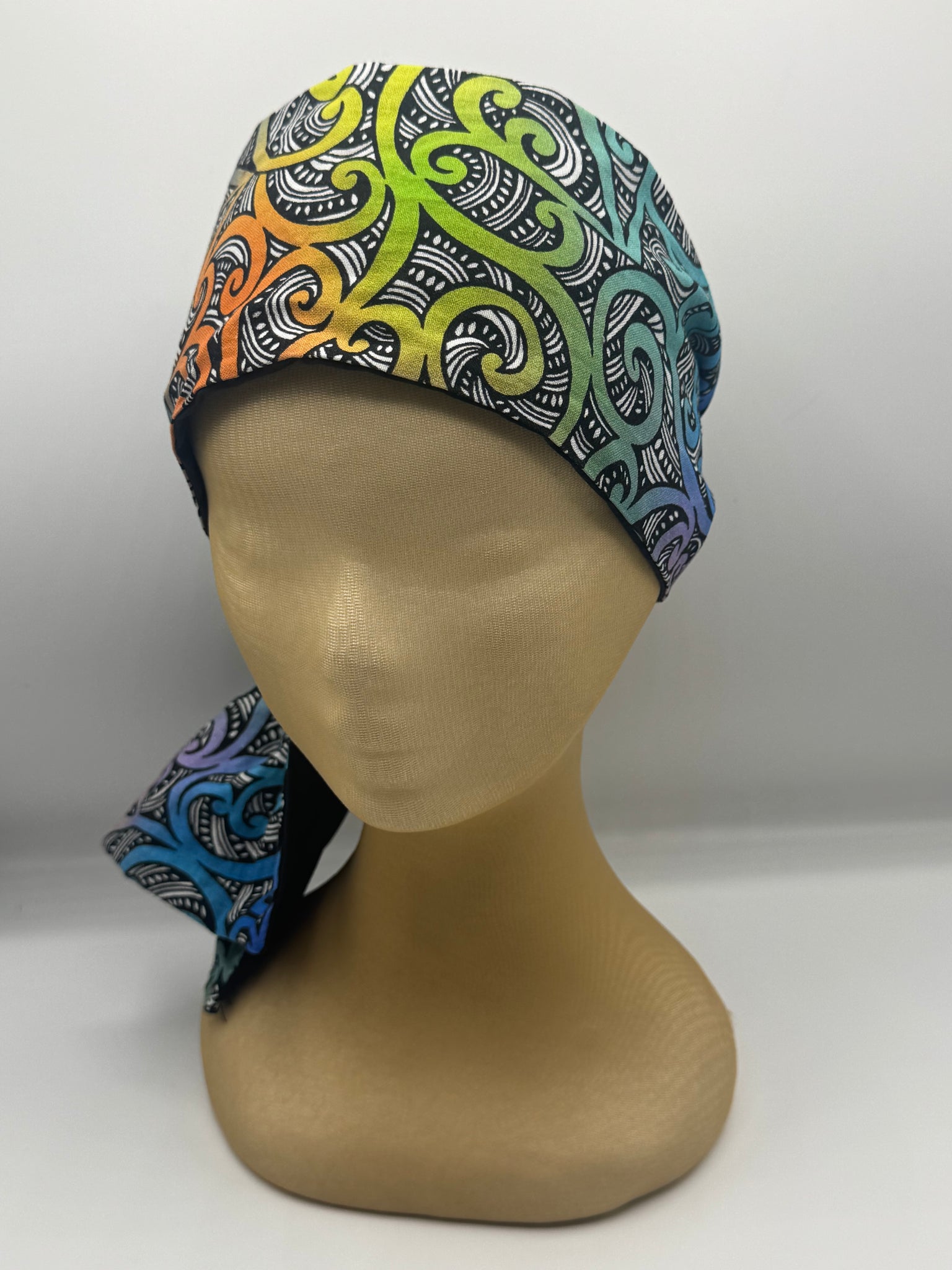 Maui’s Rainbow Rhapsody - wired reversible headband