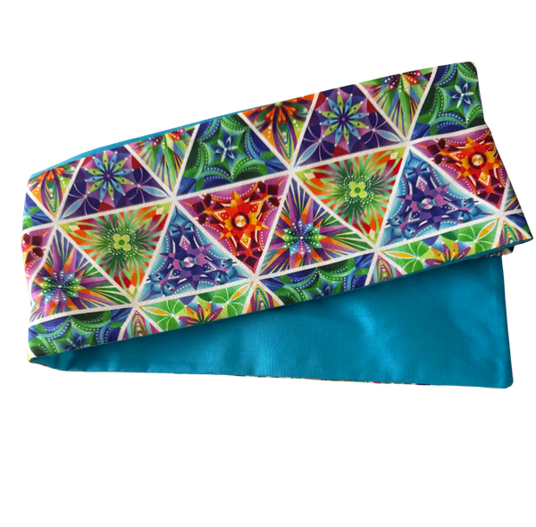 Kaleidoscope Dream Mandala  - wired reversible headband