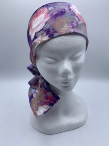 Lighthearted Lilac - wired reversible headband