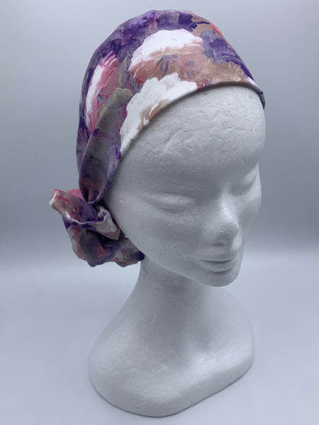 Lighthearted Lilac - wired reversible headband