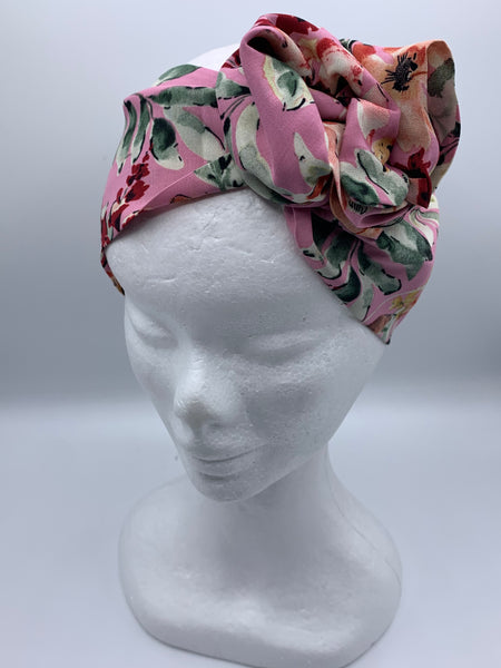 Garden Party - wired reversible headband