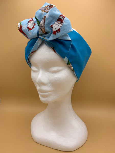 Snow Gnome - wired reversible headband