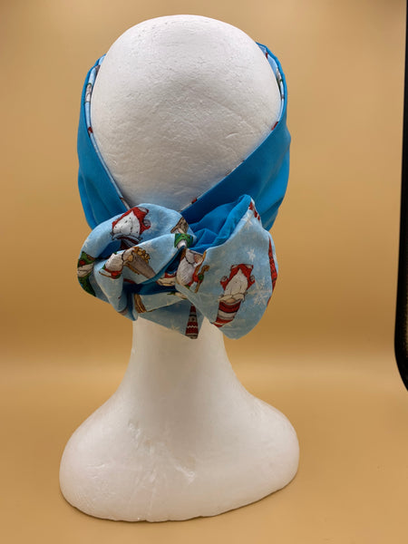 Snow Gnome - wired reversible headband