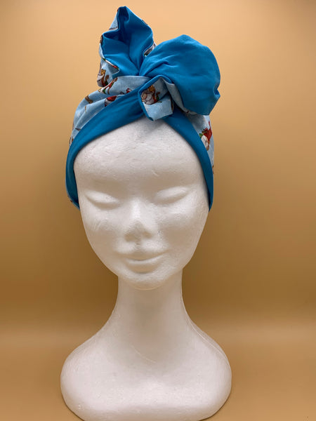 Snow Gnome - wired reversible headband