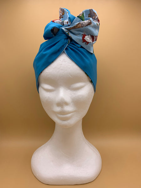 Snow Gnome - wired reversible headband