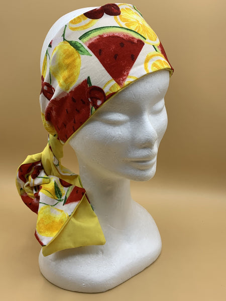 Watermelon Tutti Fruiti - wired reversible headband