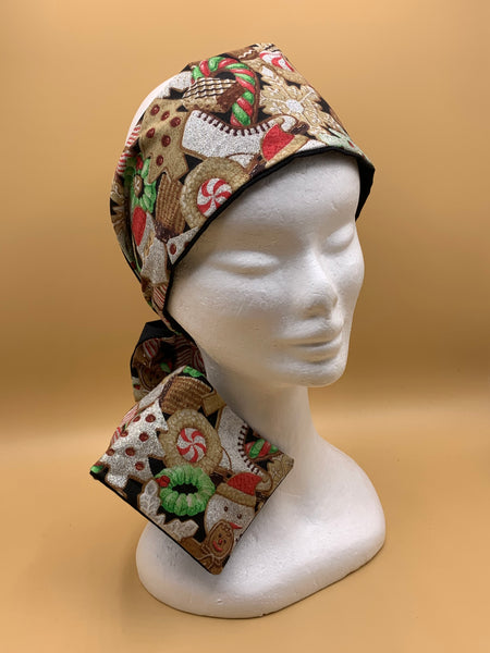 Christmas Cookies - wired reversible headband