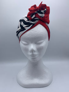 Mad for Marty - wired reversible headband