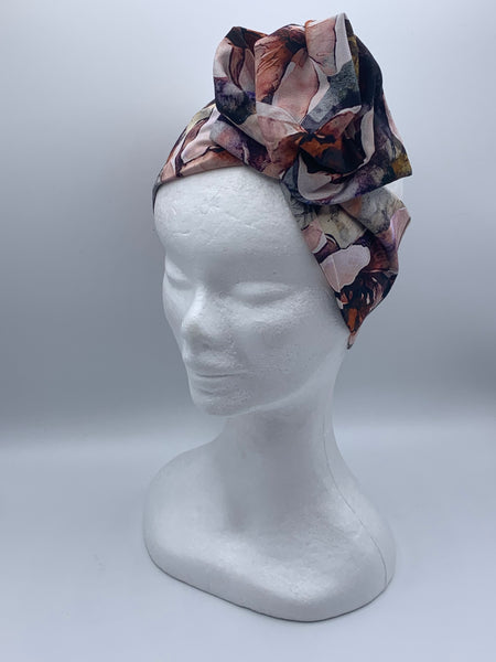 Mystical Magnolias - wired reversible headband