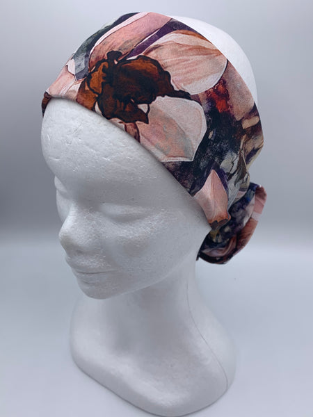 Mystical Magnolias - wired reversible headband