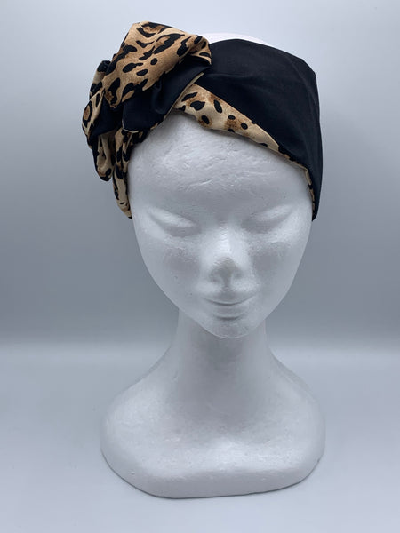 Cool Cats Loveable Leopard - wired reversible headband