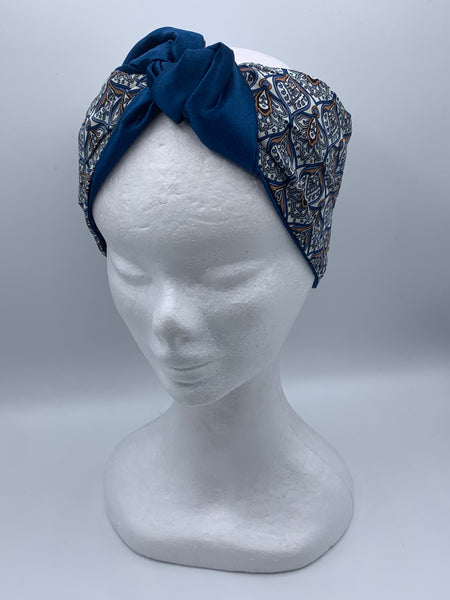 Art Deco Diva - wired reversible headband