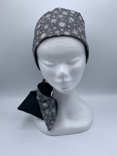 Scandi Snowflake - wired reversible headband