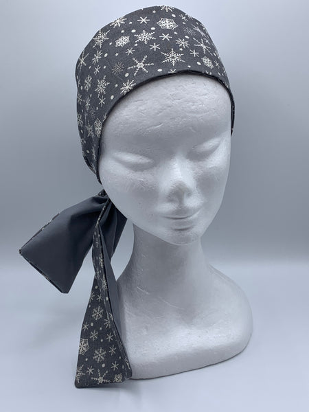 Scandi Snowflake - wired reversible headband