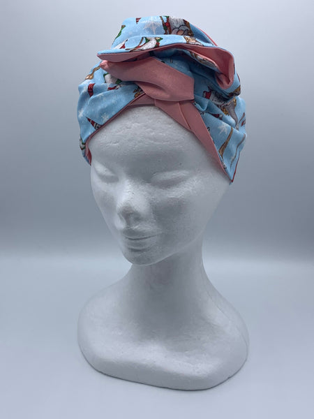 Snow Gnome - wired reversible headband