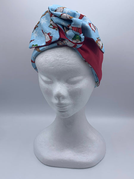 Snow Gnome - wired reversible headband