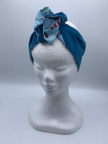 Snow Gnome - wired reversible headband