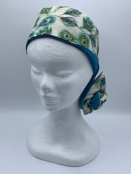 Peacock Dreaming - wired reversible headband