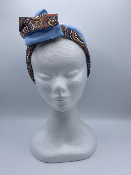 Dreamtime Desert Wind - wired reversible headband