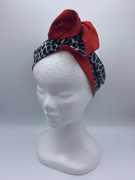 Kinky Kitty - wired reversible headband