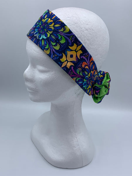 Krazy Kaleidoscope  - wired reversible headband