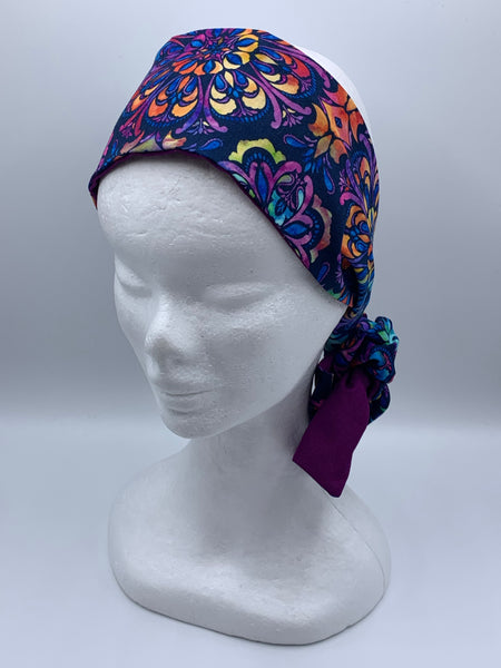 Krazy Kaleidoscope  - wired reversible headband