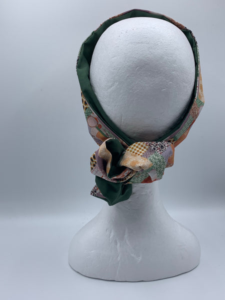 Perfect Patchwork - wired reversible headband